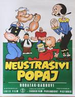 - Poster Neustrasivi Popaj (literally translates to, Verzamelen, Film en Tv, Nieuw
