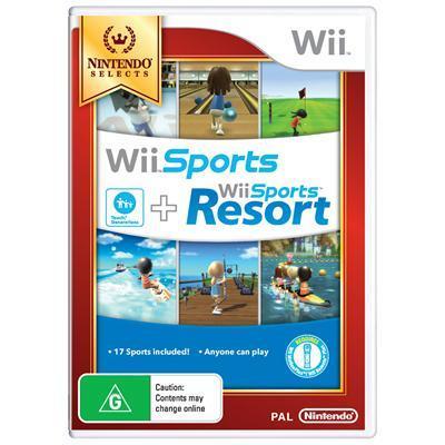 Wii Sports + Wii Sports Resort kartonnen doosje editie(wii, Games en Spelcomputers, Games | Nintendo Wii U, Ophalen of Verzenden