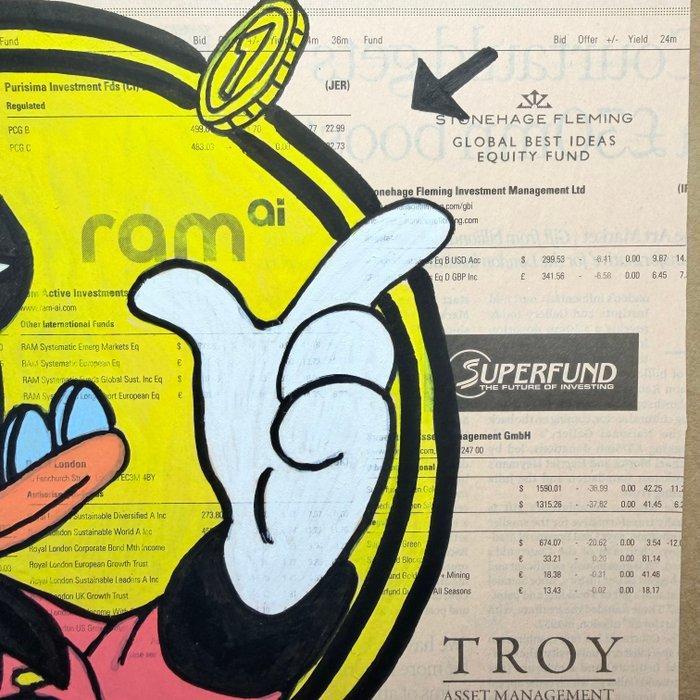 BLACK ARROW (1980) - In Funds We Trust, Antiek en Kunst, Kunst | Schilderijen | Modern