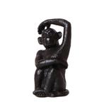 Kolibri Home | Ornament - Decoratie beeld Sitting Monkey - B, Nieuw