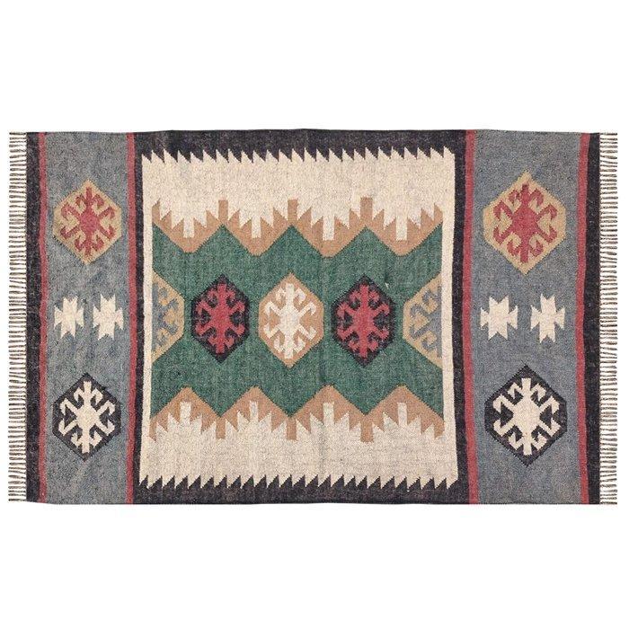 india - 4 x 6 voet - Vloerkleed - 180 cm - 120 cm -, Huis en Inrichting, Stoffering | Tapijten en Vloerkleden