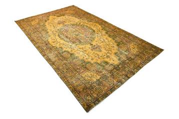 Indrukwekkende gele vintage - Vloerkleed - 293 cm - 174 cm - beschikbaar voor biedingen