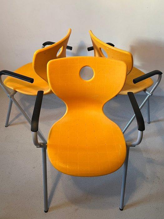 VS - Verner Panton - Stoel (3) - Stapelstoel met armleuning, Antiek en Kunst, Antiek | Meubels | Stoelen en Sofa's