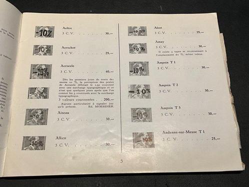 België 1945 - Literatuur : Catalogue Spécial des Timbres de, Postzegels en Munten, Postzegels | Europa | België