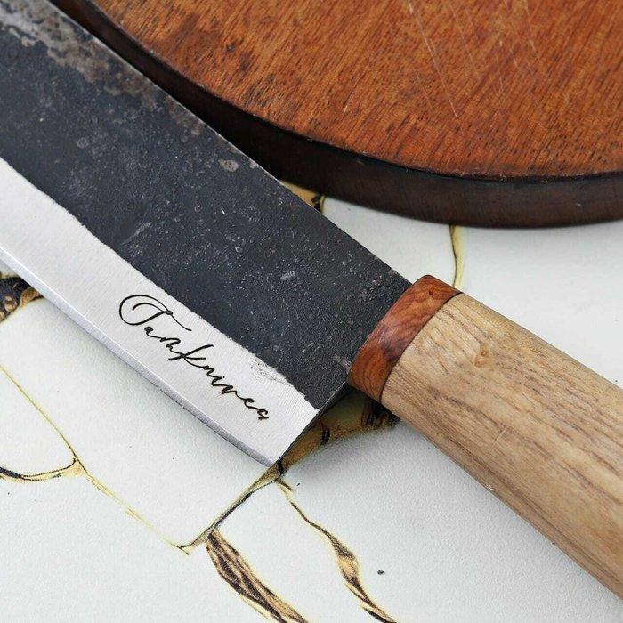 Keukenmes - R682 - Ash - Italië - chefs Gyuto mes, Antiquités & Art, Antiquités | Ustensiles de cuisine