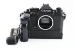 Canon New F-1 AE Finder + Power Winder FN | Analoge camera, Nieuw