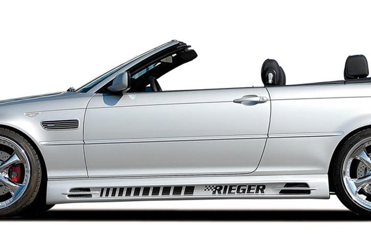 Rieger side skirt (175mm) | 3er E46: 02.98-12.01 (tot Faceli, Auto-onderdelen, Carrosserie, Nieuw, BMW, Verzenden