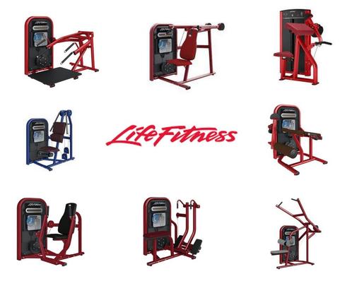 Life Fitness Circuit Set | Complete Set | ROOD | Kracht |, Sport en Fitness, Fitnessapparatuur, Nieuw, Verzenden