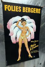 Alain Aslan - Poster Originale Folies Bergere - Hélène, Antiek en Kunst