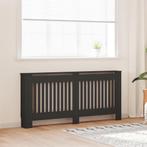 vidaXL Radiatorombouw 172x19x81,5 cm MDF zwart, Verzenden, Nieuw