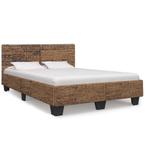 vidaXL Bedframe natuurlijk rattan 160x200 cm, Huis en Inrichting, Verzenden, Nieuw