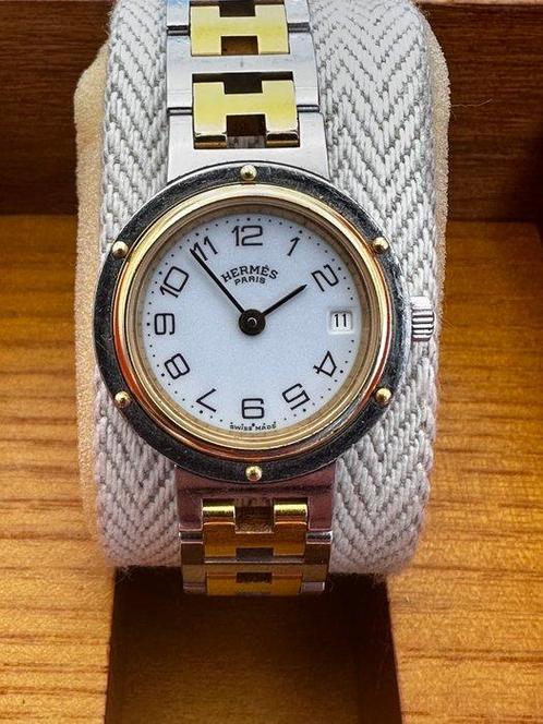 Hermès - Clipper - 243103 - Dames - 1999, Handtassen en Accessoires, Horloges | Heren