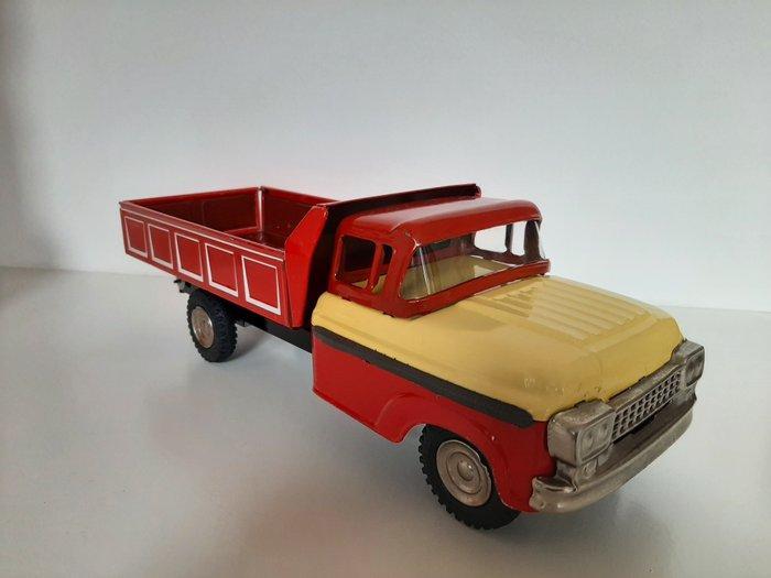 S&E - Blikken speelgoed - SE 2034 Dump Truck - 1950-1960 -, Antiek en Kunst, Antiek | Speelgoed