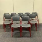 Complete set 11 stuks schoolstoelen zith. 47 cm,  van Helmut, Vijf, Zes of meer stoelen, Gebruikt