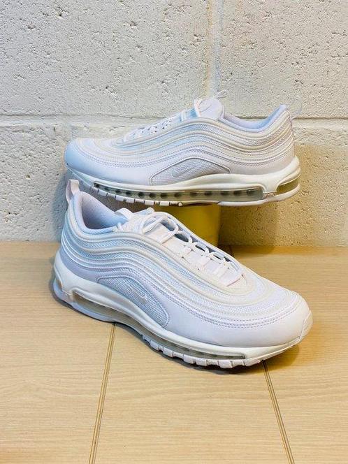 Nike - Air Max 97 Triple White P44,5 - Sneakers - Taille :, Kleding | Heren, Schoenen