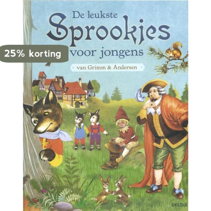 De leukste sprookjes voor jongens 9789044744453, Boeken, Kinderboeken | Kleuters, Gelezen, Verzenden