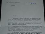 Jacques Chirac - Lettre dactylographiée autographe signée, Nieuw