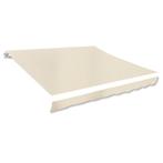 vidaXL Luifeldoek 3x2,5 m canvas cr�me