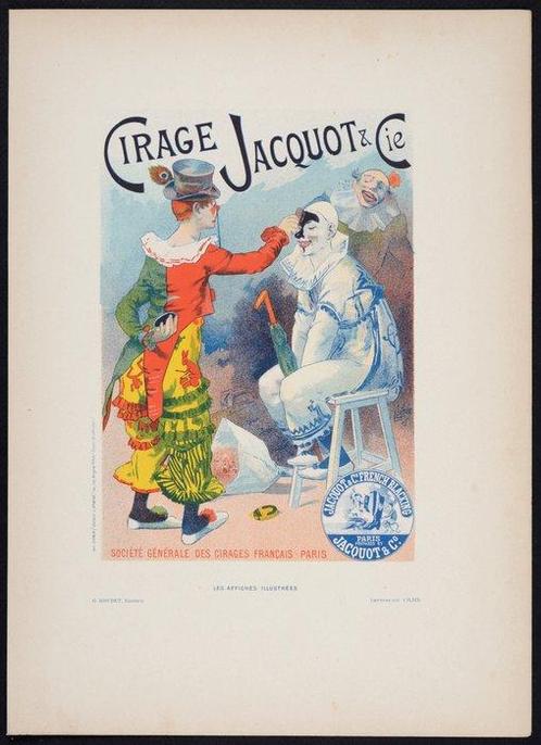 Lucien Lefèvre (1862-1895) - Cirage Jacquot & Cie, Antiek en Kunst, Kunst | Designobjecten