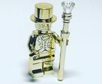 Lego Minifiguur - Minifigures - Chrome Gold Plated Mr Gold, Kinderen en Baby's, Speelgoed | Duplo en Lego, Nieuw