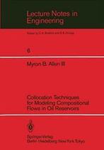 Collocation Techniques for Modeling Composition. Allen,, Verzenden, Myron B. Iii. Allen