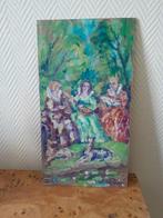 Jean Lair né en (1889) - Scène de parc