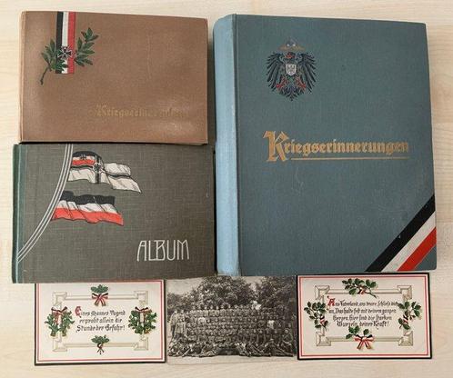 Militaire, Première Guerre mondiale - Album de cartes, Verzamelen, Postkaarten | Buitenland