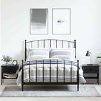 vidaXL Nachtkastje met lade 2 pcs Zwart eiken 40 x 42 x 45, Verzenden, Nieuw