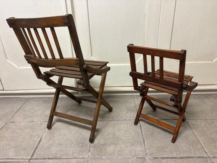 Fratelli Reguitti - Chaise (2) - Bois, Antiquités & Art, Art | Objets design