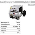 Trx trxof270 compressor - olievrij - 270 l/min, Nieuw