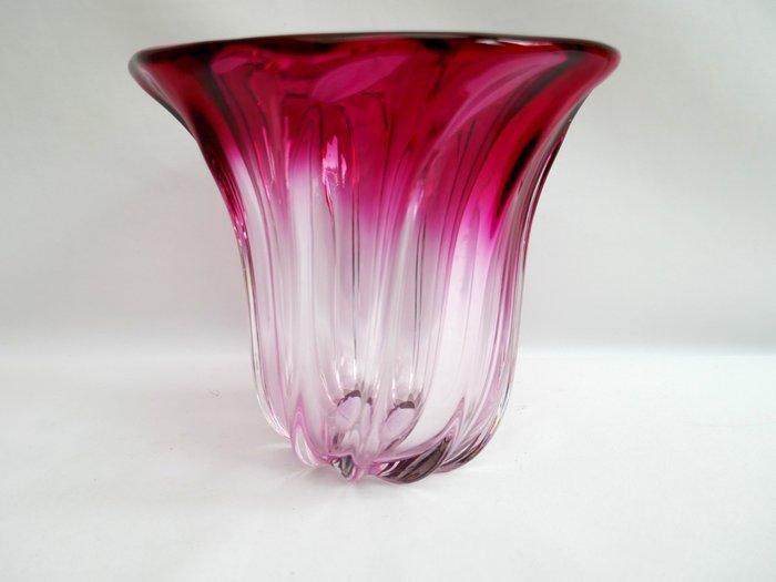 Val Saint Lambert - Vaas - Kristal, Antiek en Kunst, Kunst | Designobjecten