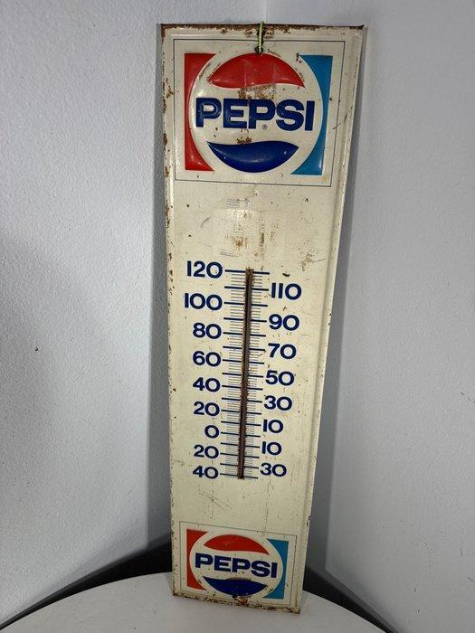 Stout Sign - Thermometer Pepsi - Reclamebord - PM-1105 -, Antiek en Kunst, Antiek | Wandborden en Tegels