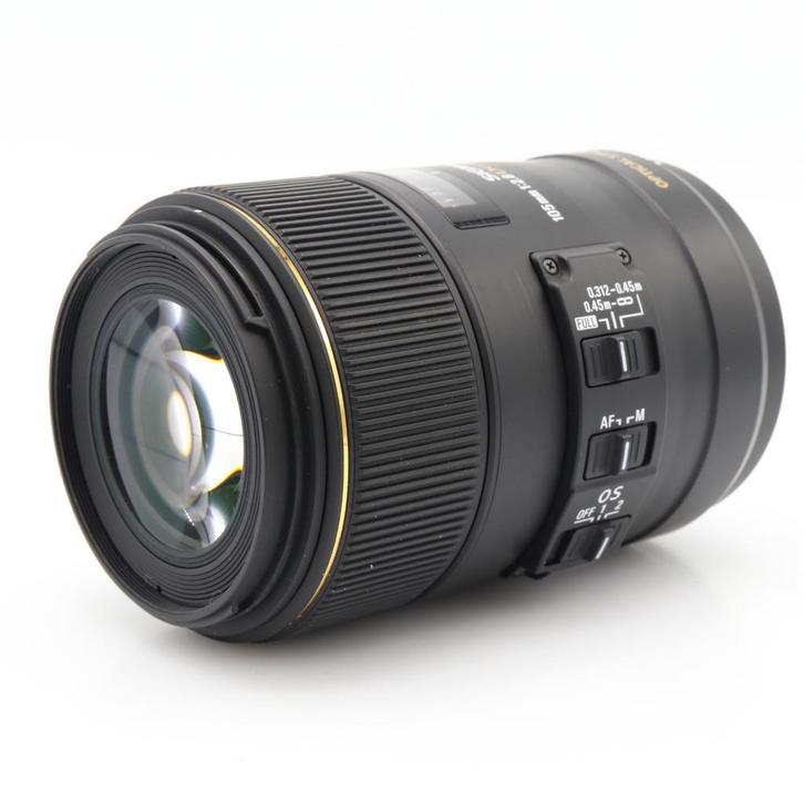 Sigma 105mm F/2.8 EX DG Macro OS HSM Nikon FX | Tweedehands, Audio, Tv en Foto, Foto | Lenzen en Objectieven, Zo goed als nieuw