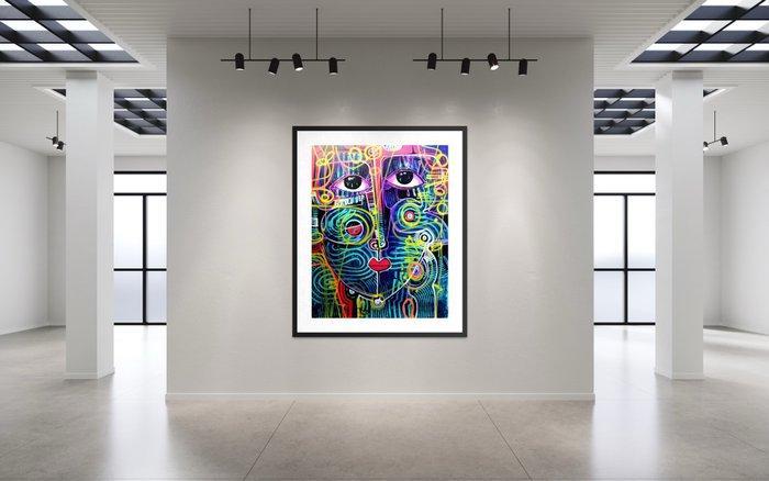 Simeon Gonzales - Esperando un Milagro - XXL (NO RESERVE, Antiek en Kunst, Kunst | Schilderijen | Modern