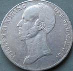Nederland. Willem II. 2 1/2 Gulden 1845a (Zonder