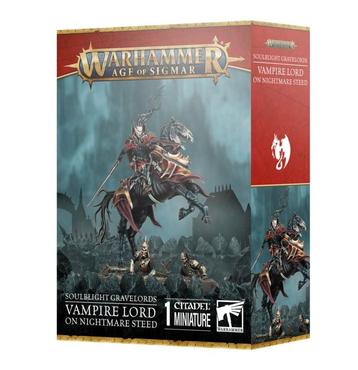 Soulblight Gravelords  Vampire Lord on Nightmare Steed beschikbaar voor biedingen