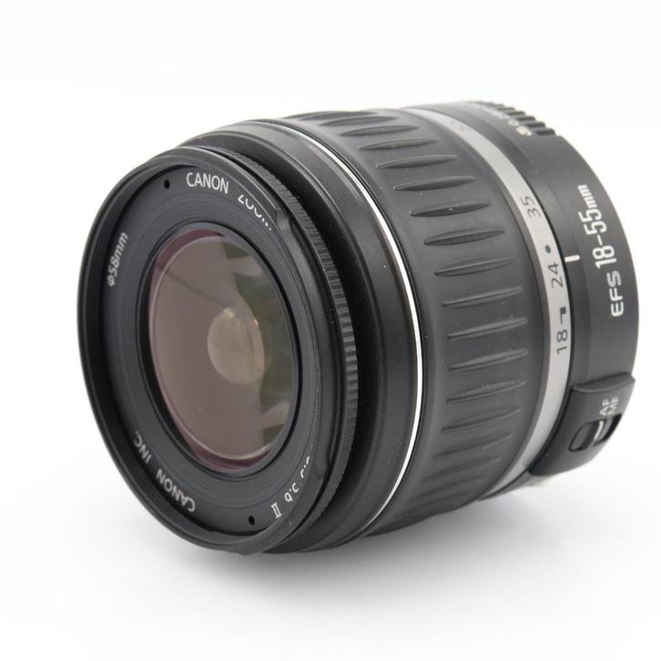 Canon EF-S 18-55mm f/3.5-5.6 II | Tweedehands, Audio, Tv en Foto, Foto | Lenzen en Objectieven, Zo goed als nieuw, Verzenden