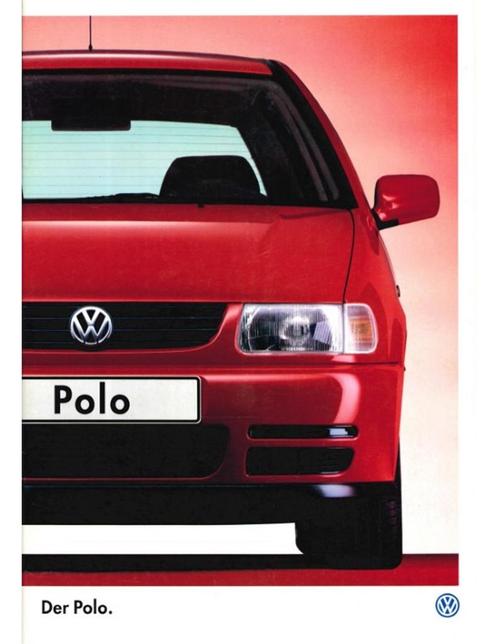 1997 VOLKSWAGEN POLO BROCHURE DUITS, Boeken, Auto's | Folders en Tijdschriften