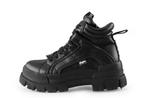 Buffalo Veterboots in maat 38 Zwart | 5% extra korting, Kleding | Dames, Schoenen, Verzenden, Zwart, Overige typen, Zo goed als nieuw