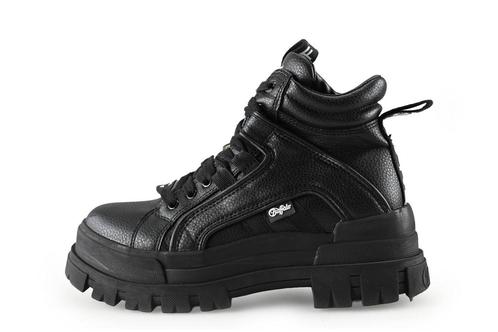 Buffalo Veterboots in maat 38 Zwart | 5% extra korting, Kleding | Dames, Schoenen, Zwart, Zo goed als nieuw, Overige typen, Verzenden