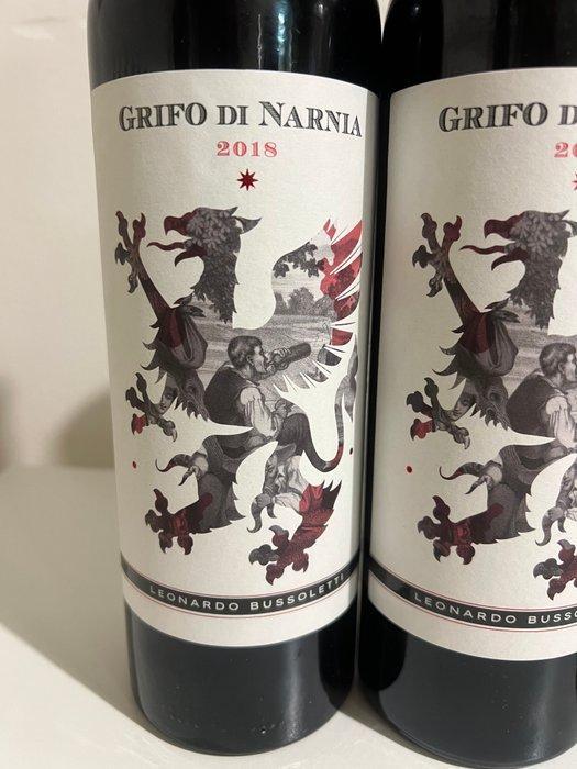 2018 Leonardo Bussoletti Grifo di Narni - Umbrië IGT - 6, Verzamelen, Wijnen