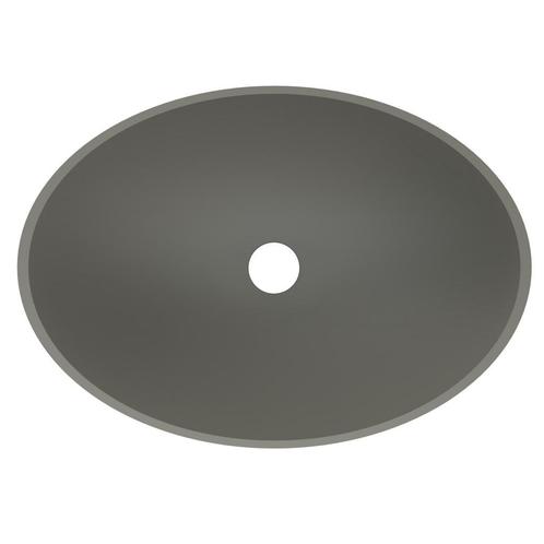 Waskom BWS Prince Cast Marble 49x34 cm Ovaal Mat Beton, Doe-het-zelf en Bouw, Sanitair, Overige typen, Nieuw, Ophalen of Verzenden