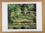 Claude Monet (after) - White Water Lilies - Weiße Seerosen,, Antiek en Kunst