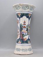 Vaas - Bekervaas met vogeldecor - Faience, Antiek en Kunst
