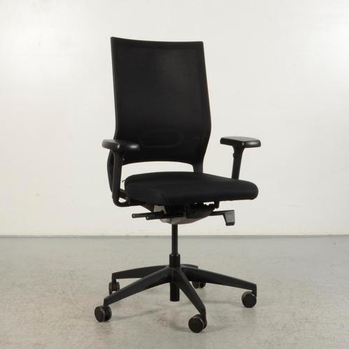 Bureaustoel Sedus QB-102 - Zwart - Nieuwe armpads, Huis en Inrichting, Bureaustoelen, Gebruikt, Ophalen of Verzenden