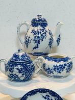 Theeservies (15) - Beenderporselein - Japans Arita Blue, Antiek en Kunst