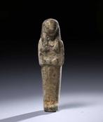 Oude Egypte, Nieuwe rijk Faience Shabti - 11.5 cm