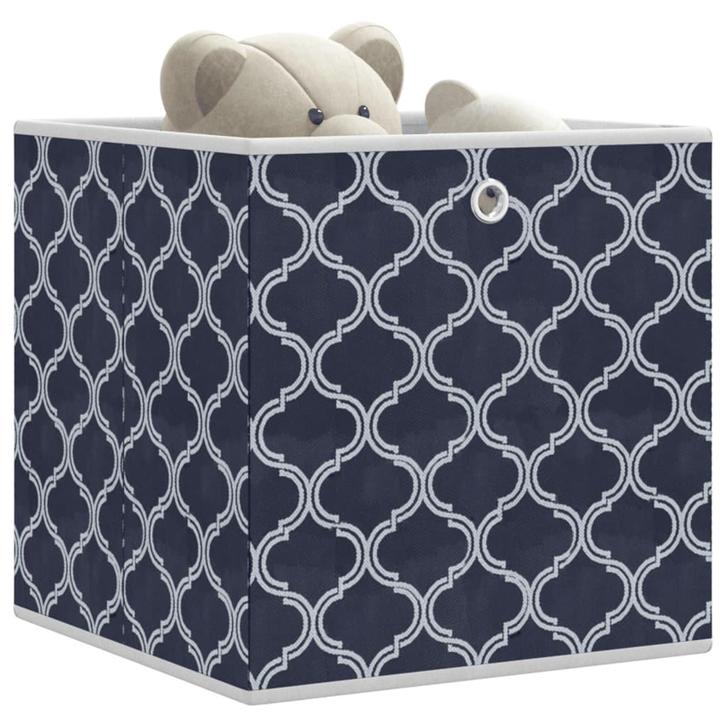 vidaXL Opbergboxen 10 st inklapbaar 32x32x32 cm ongeweven, Doe-het-zelf en Bouw, Kratten en Dozen, Nieuw, Verzenden