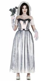 Halloween Kostuum Dames Bruid Geest, Nieuw, Verzenden