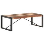 vidaXL Salontafel 120x60x40 cm massief hout, Verzenden, Nieuw